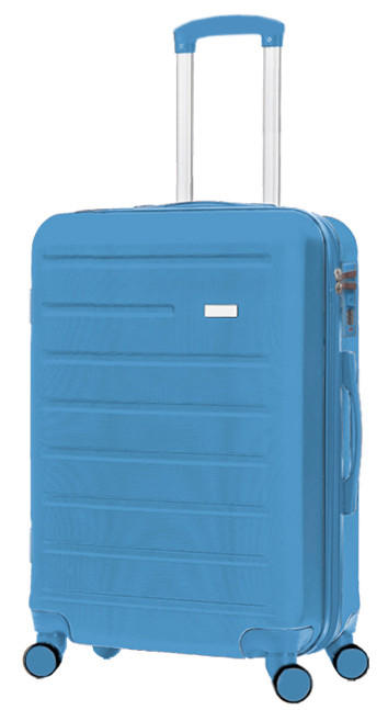 REISEKOFFER Blau  - Blau, Design, Kunststoff/Textil (56/35/20cm) - Novel