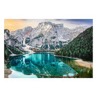 GLASBILD 120/80 cm  - Multicolor, Basics, Glas/Papier (120/80cm)