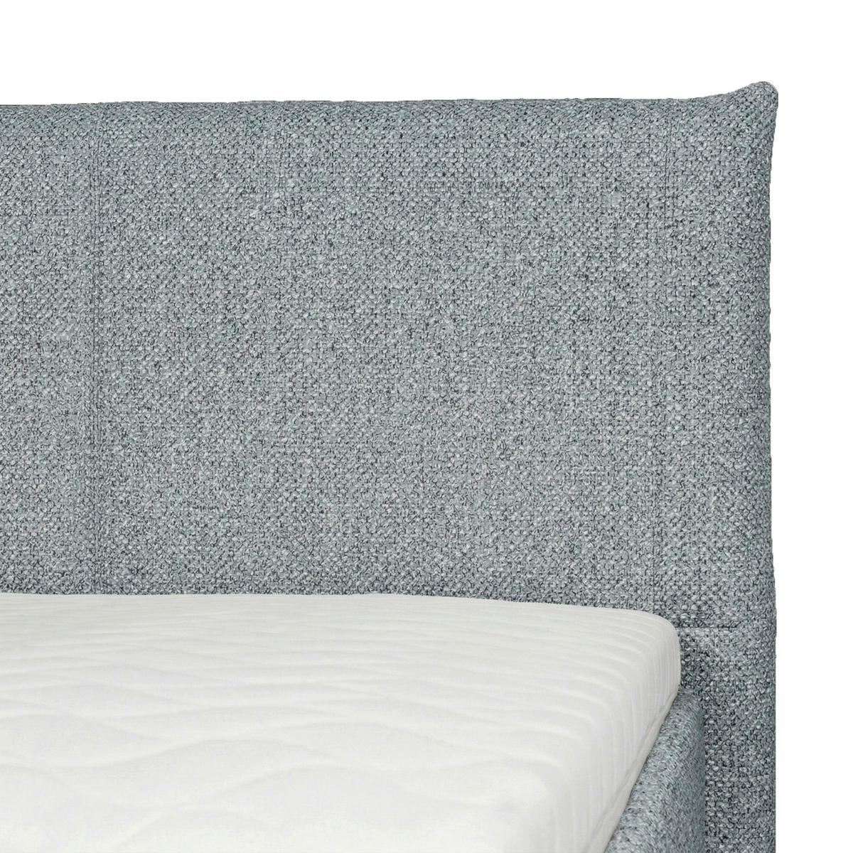 POLSTERBETT 140/200 cm,  in Grau,  - Eichefarben/Grau, MODERN, Holz/Textil (140/200cm) - Livetastic