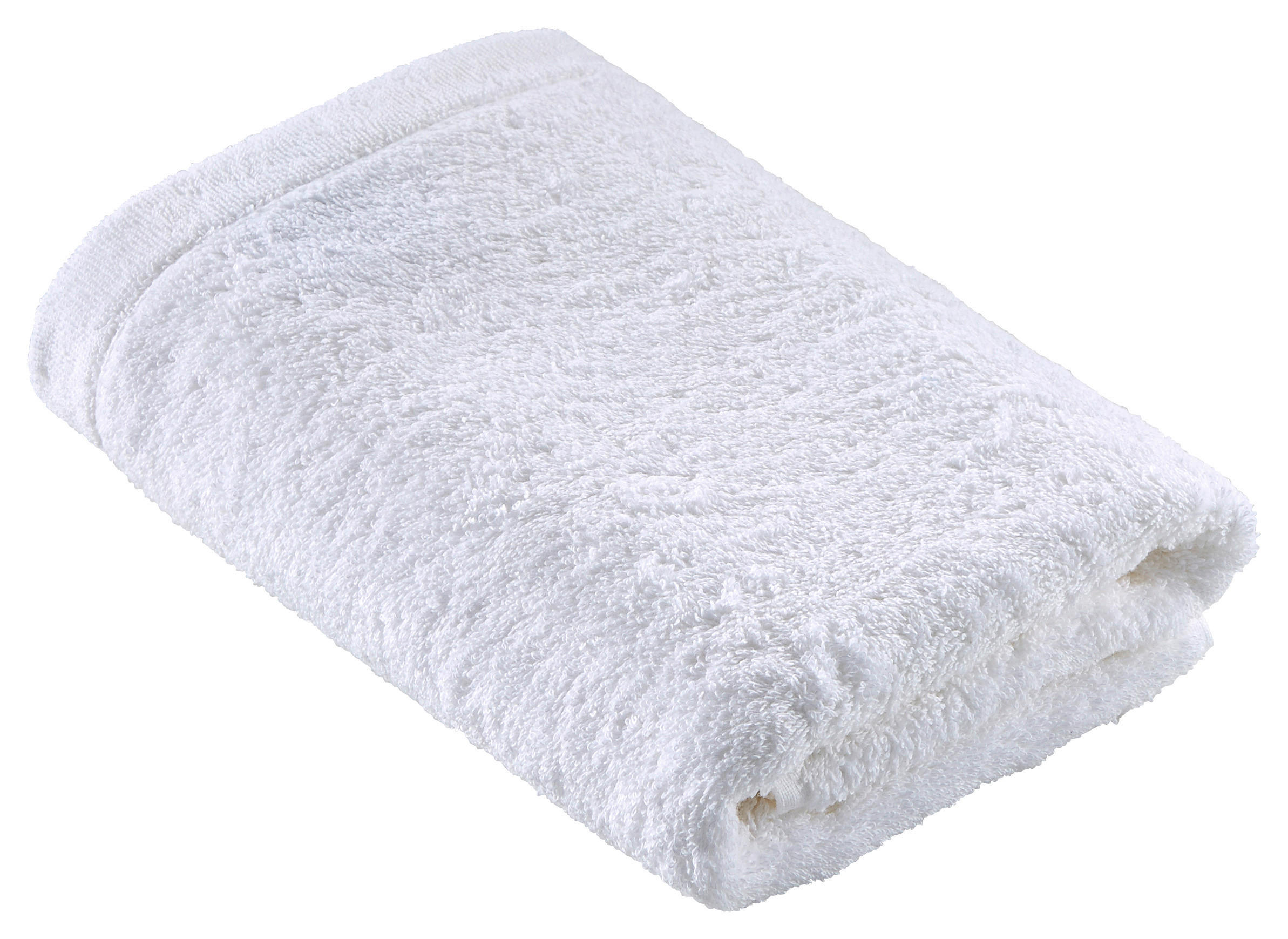 DUSCHTUCH LIFESTYLE UNI 70/140 cm  - Weiß, Basics, Textil (70/140cm) - Cawoe