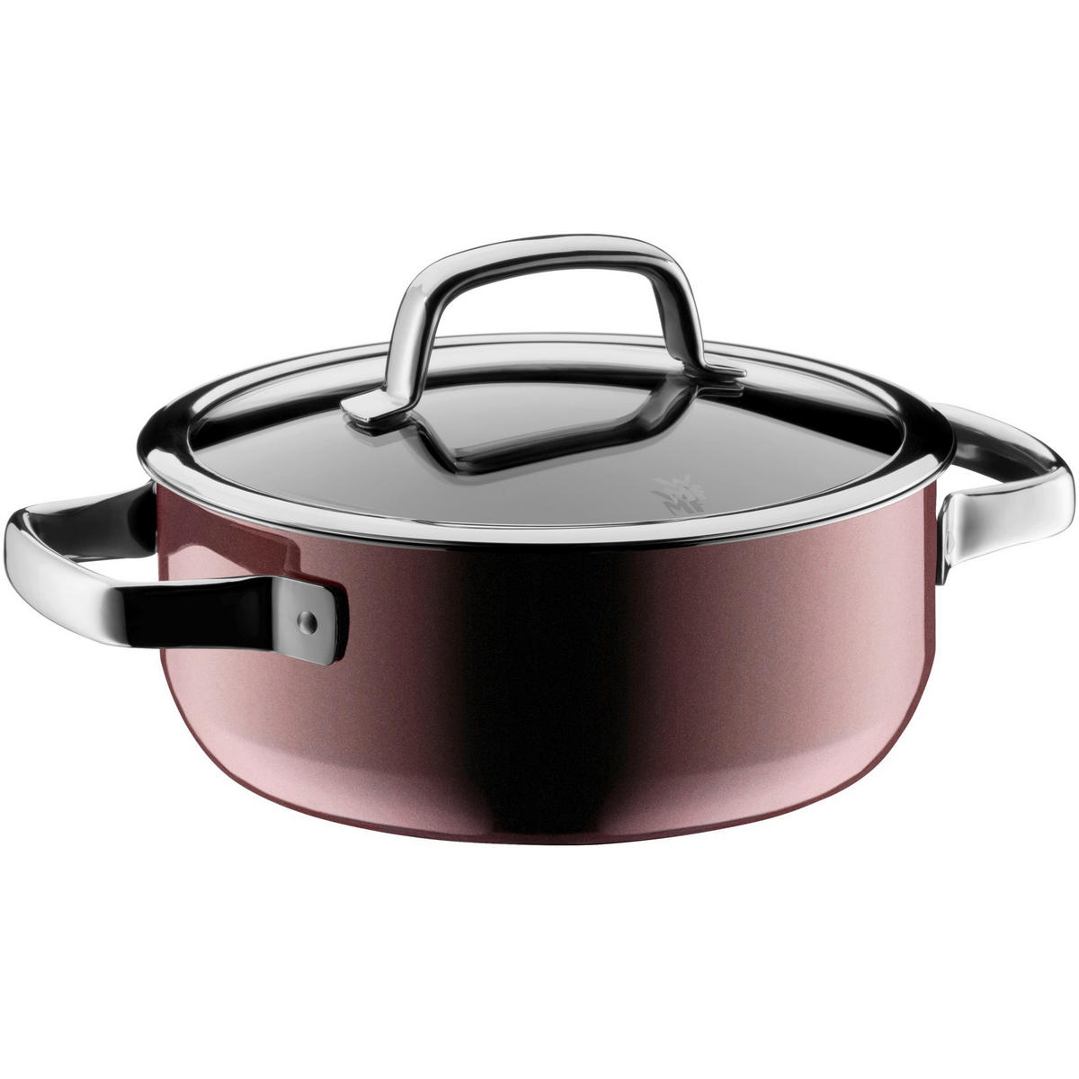 ŠERPA Fusiontec  2,4 l  - crvena/antracit, Osnovno, staklo/metal (20/18cm) - WMF