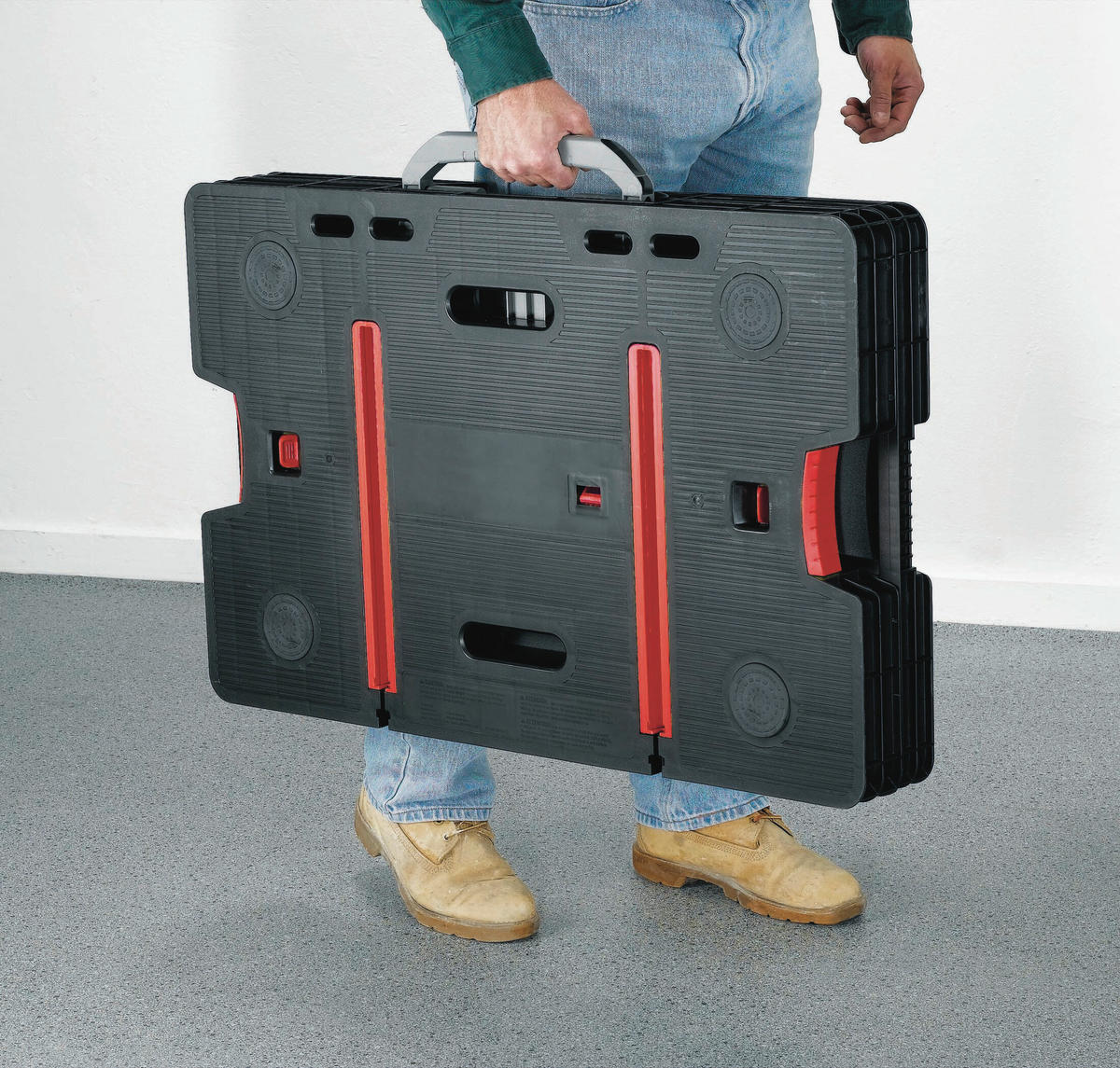 DÍLENSKÝ PRACOVNÍ STŮL - černá, Basics, plast (55/11.2/85cm) - Ambia Garden