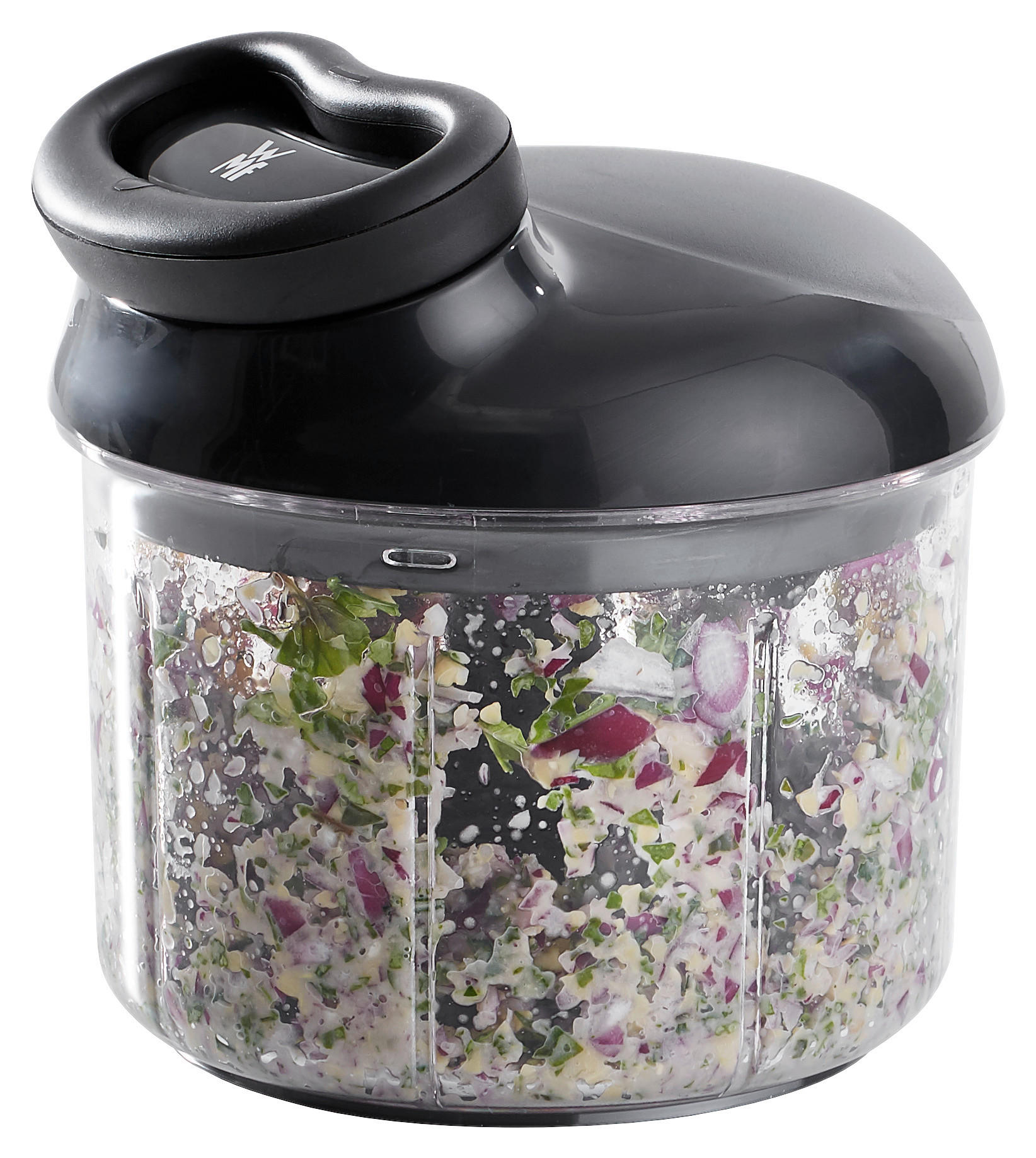 UNIVERZÁLNY SEKÁČIK - priehľadné/čierna, Basics, kov/plast (12/14cm) - WMF