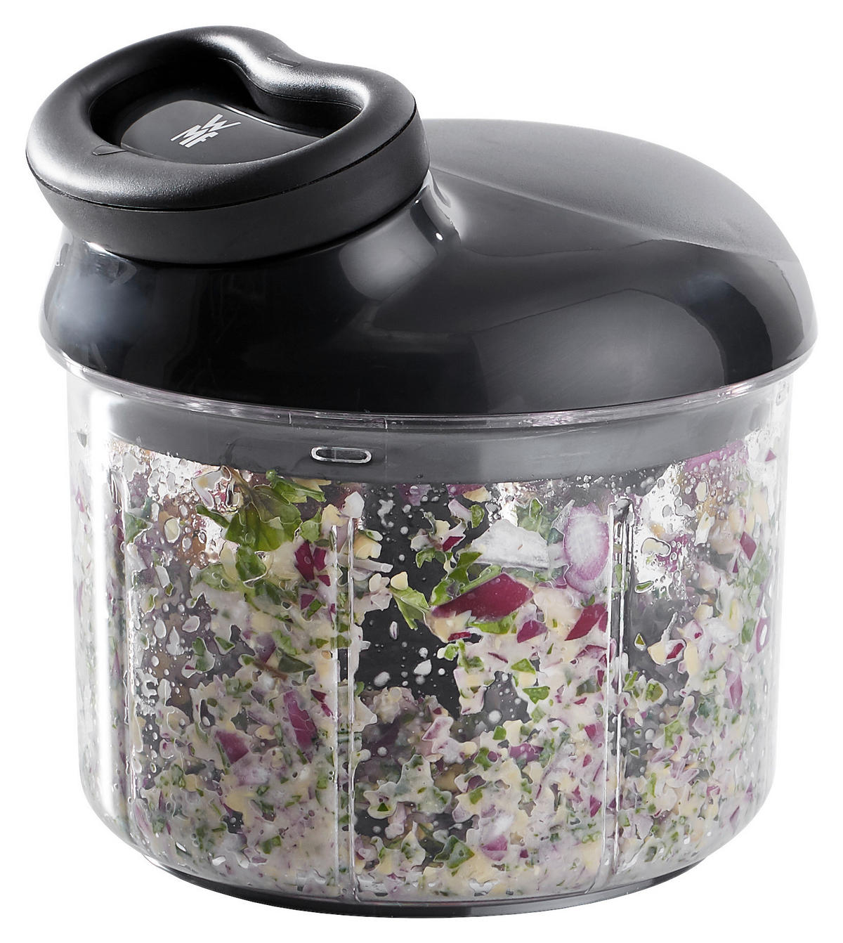 UNIVERSALZERKLEINERER Gourmet  - Transparent/Schwarz, Basics, Kunststoff/Metall (12/14cm) - WMF