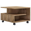 COUCHTISCH Stango 50/50/40 cm quadratisch Honigeiche  - Honigeiche, Design, Holzwerkstoff/Kunststoff (50/50/40cm) - MID.YOU