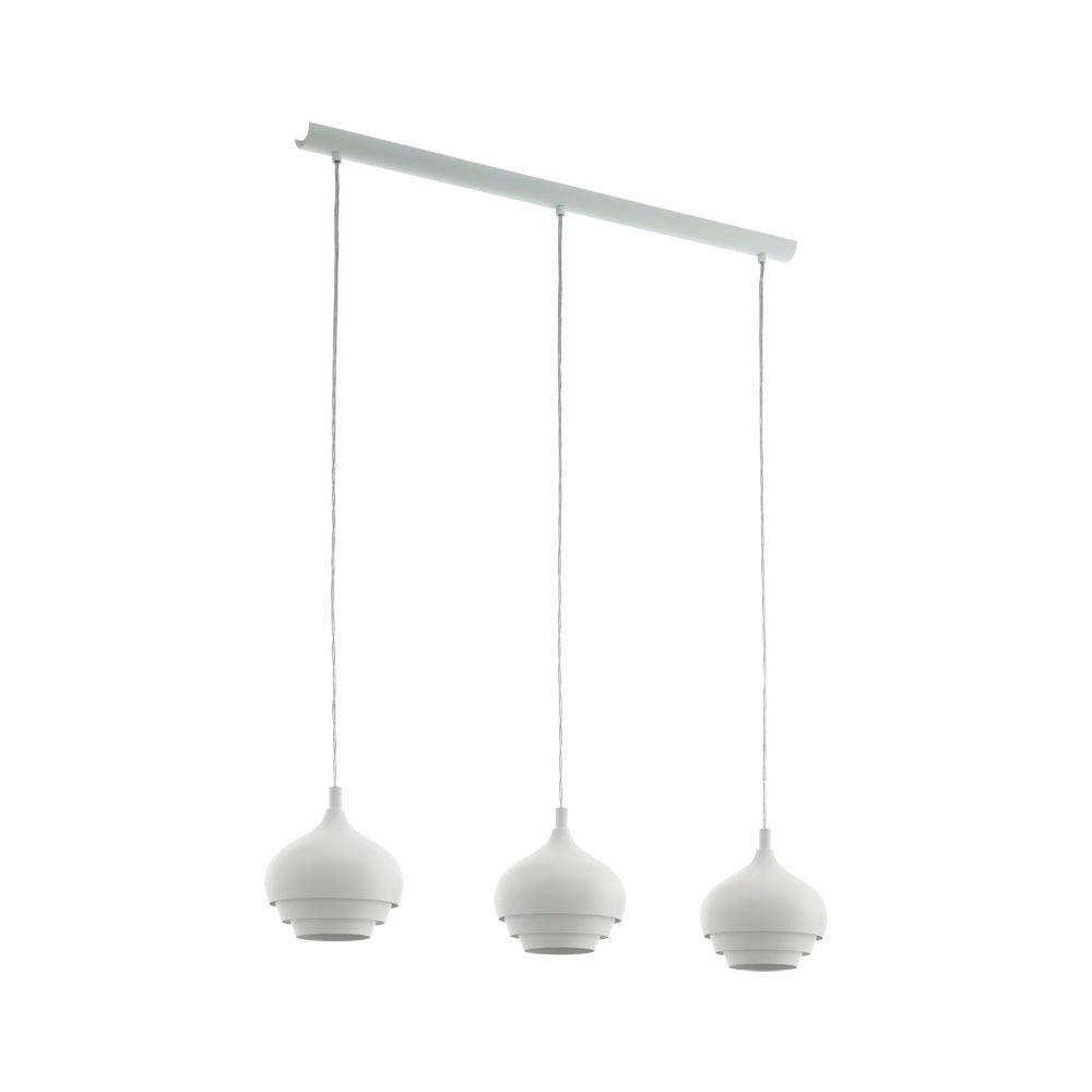 HÄNGLAMPA 89/19/110 cm  - vit, Basics, metall (89/19/110cm)