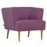 SESSEL in Textil Beere - Beere/Naturfarben, Design, Holz/Textil (85/71/80cm) - Carryhome SESSEL in Textil Beere - Beere/Naturfarben, Design, Holz/Textil (85/71/80cm) - Carryhome