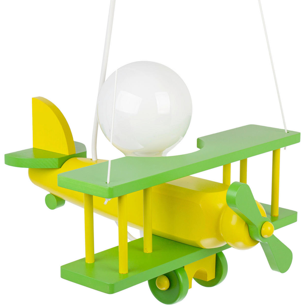 KINDERHÄNGELEUCHTE  29/31/75 cm    - Grün, KONVENTIONELL, Holz (29/31/75cm)