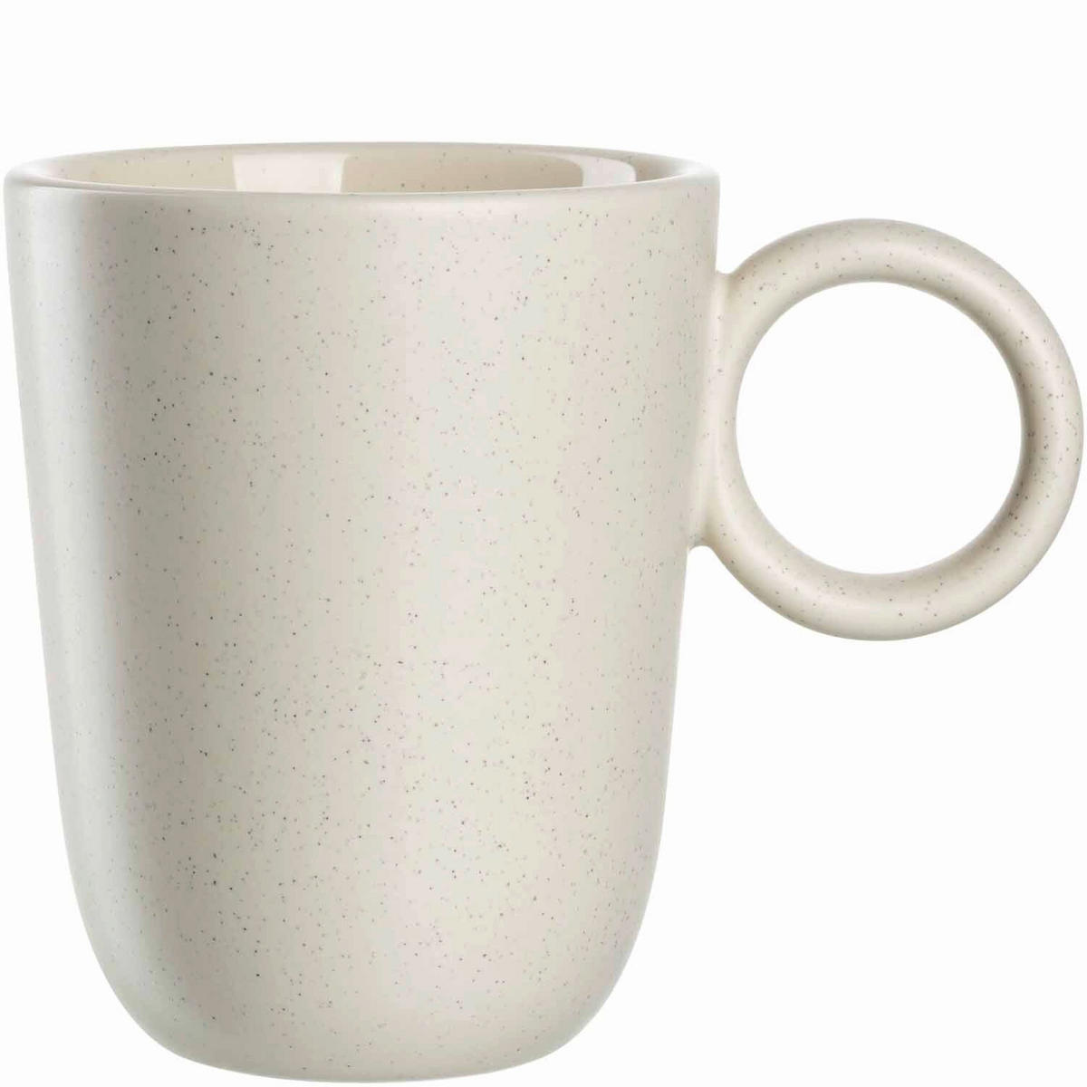 TASSE ROMA   400,00 ml  - Creme, KONVENTIONELL, Keramik (13,30/11,00/8,80cm) - Leonardo