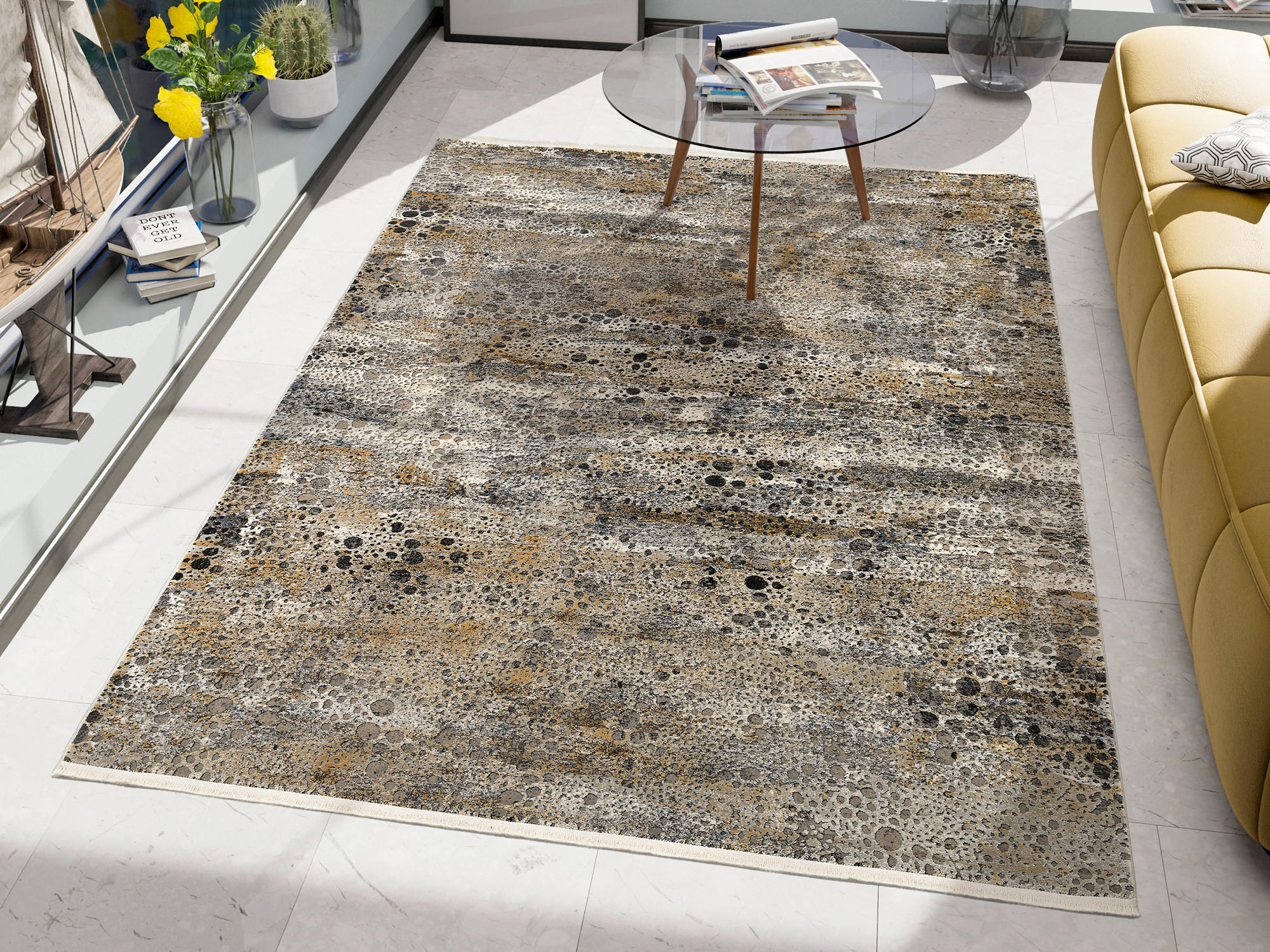WEBTEPPICH 160/230 cm Grau  - Grau, Design, Textil (160/230cm) - Dieter Knoll