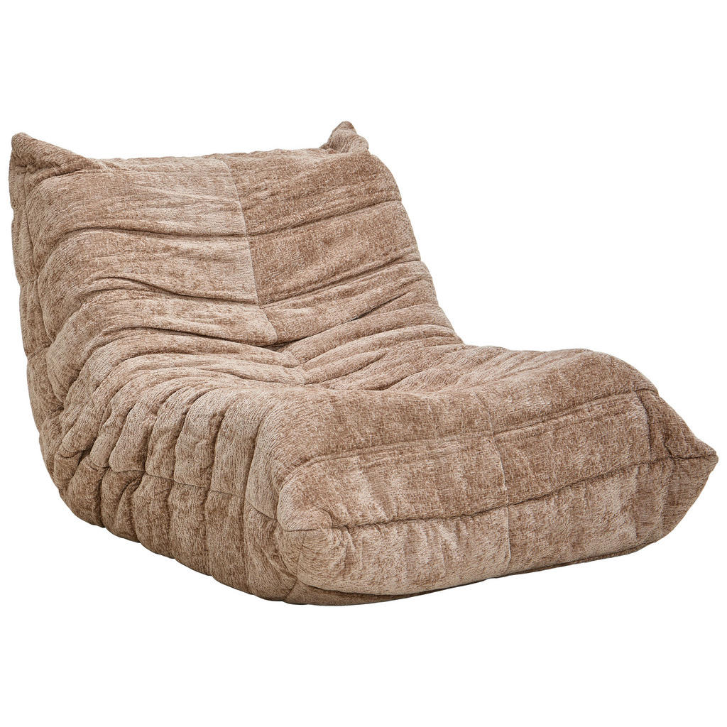 Livetastic KŘESLO, textil, světle hnědá