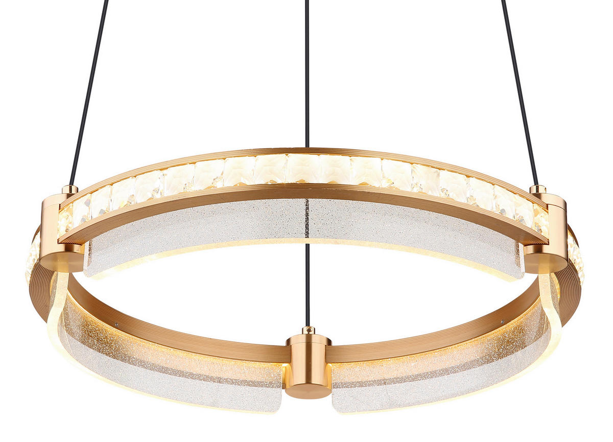 ZÁVĚSNÉ LED SVÍTIDLO, 40/120 cm  - černá/čiré, Design, kov/plast (40/120cm) - Globo