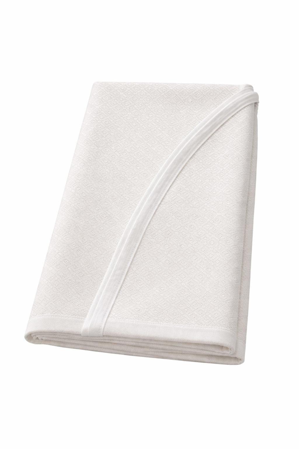 STOLNJAK  160 cm  LEANDRA  - bijela, Basics, tekstil (160cm) - Novel