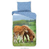 KINDERBETTWÄSCHE 140/200 cm  - Blau/Multicolor, Trend, Textil (140/200cm)