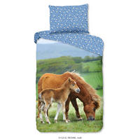 KINDERBETTWÄSCHE 140/200 cm  - Blau/Multicolor, Trend, Textil (140/200cm)