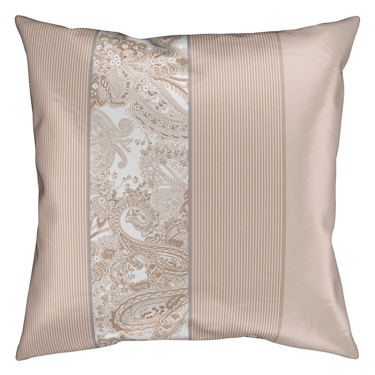 BETTWÄSCHESET Satin 160/210 cm  50 cm/70 cm  - Beige, Design, Textil (160/210cm) - Dieter Knoll
