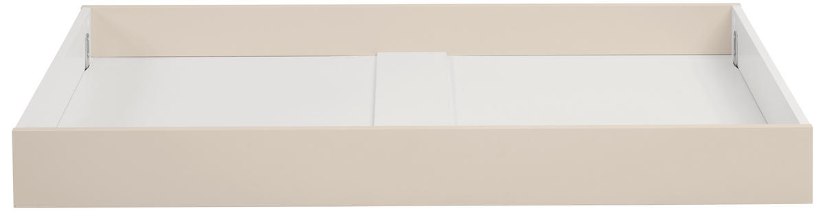 POSTELJNI PREDAL - bež, Basics, umetna masa/leseni material (137/14/75cm) - Paidi