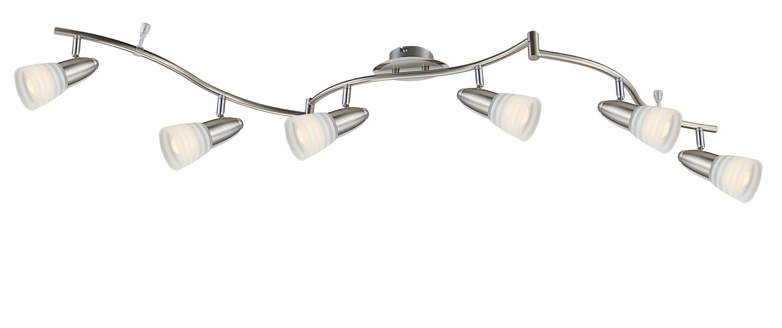 LED-STRAHLER 145/27,5/18,5 cm   - Basics, Glas/Metall (145/27,5/18,5cm) - Globo