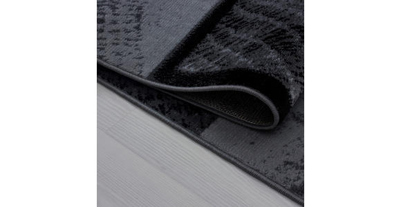 WEBTEPPICH 80/300 cm Plus 8003  - Schwarz, Design, Textil (80/300cm) - Novel