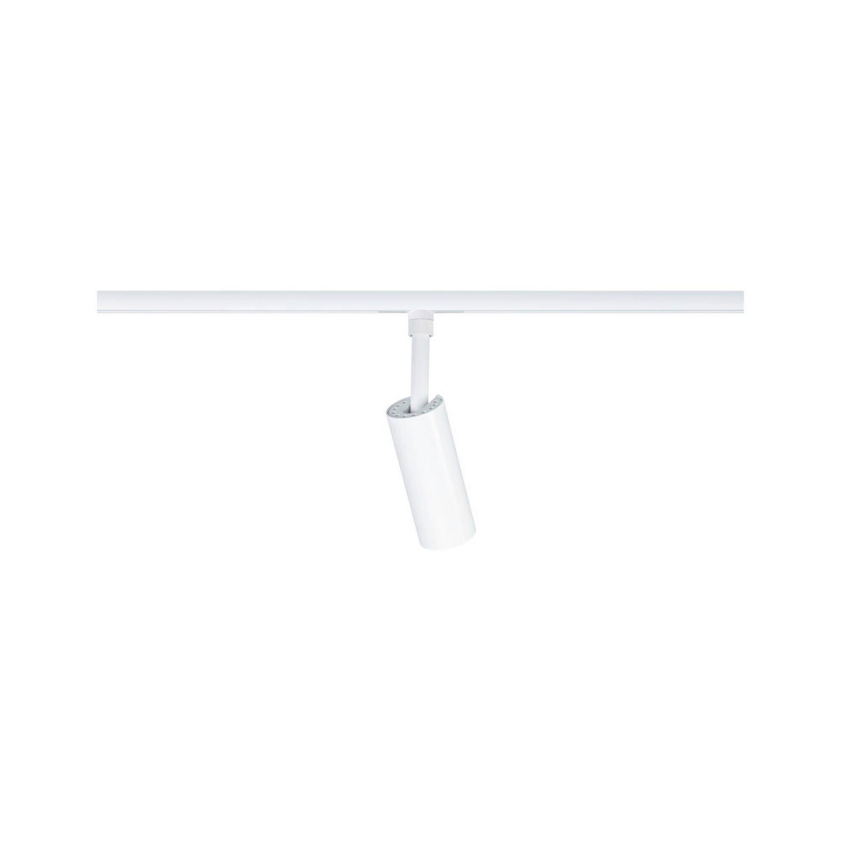 SCHIENENSYSTEM-STRAHLER URail 4,3/19 cm  - Weiß, Basics, Metall (4,3/19cm) - Paulmann