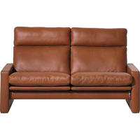 2-SITZER-SOFA Echtleder Braun  - Braun, KONVENTIONELL, Leder (160/97/95cm) - Erpo