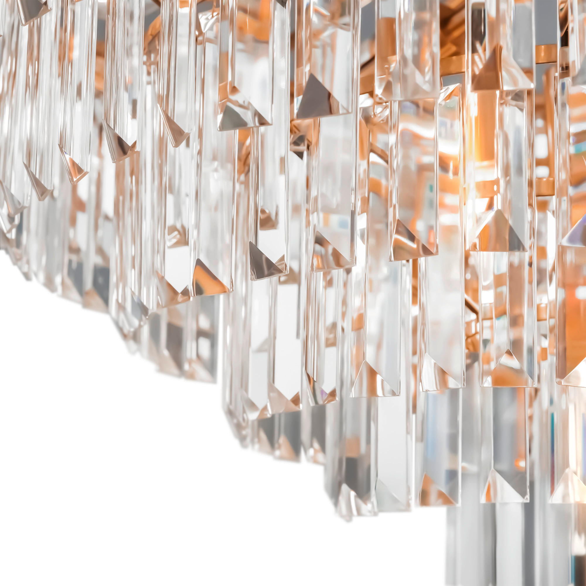 PENDELLEUCHTE 80/80/52 cm  - Messingfarben, Trend, Glas/Metall (80/80/52cm) - MAYTONI