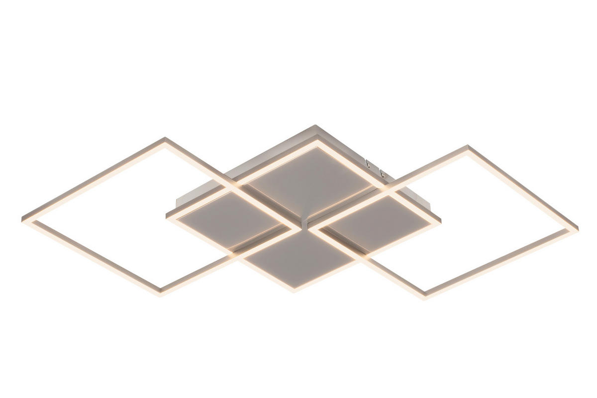 LED-DECKENLEUCHTE 3,6 W    100/49,5/5,8 cm  - Weiss, Basics, Kunststoff/Metall (100/49,5/5,8cm) - Novel