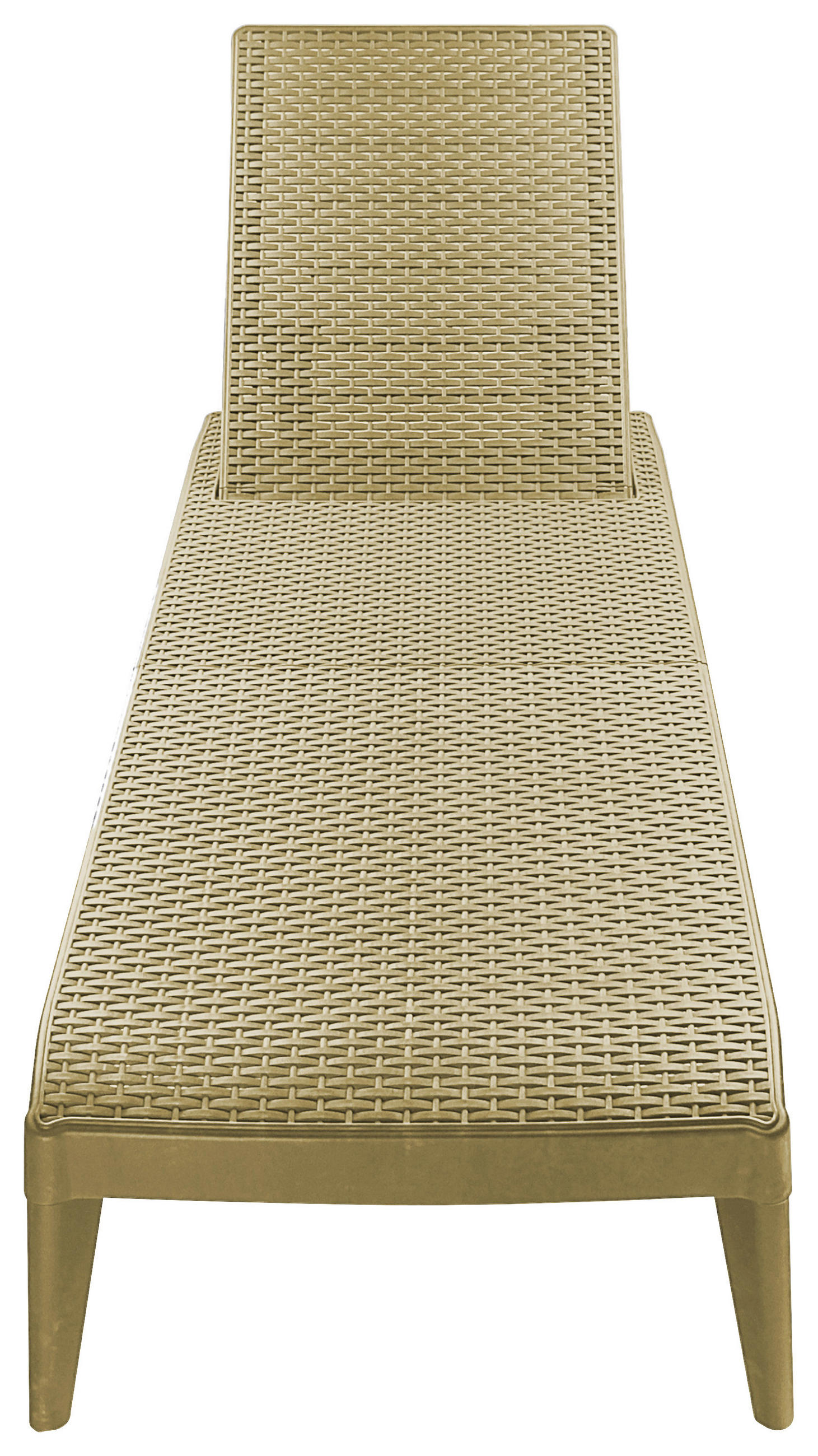 SONNENLIEGE 180/29/60 cm  - Cappuccino, Basics, Kunststoff (180/29/60cm)