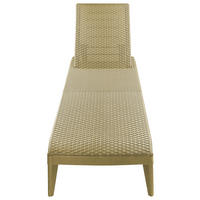 SONNENLIEGE 180/29/60 cm  - Cappuccino, Basics, Kunststoff (180/29/60cm)