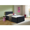 BOXBETT 120/200 cm  in Anthrazit  - Anthrazit/Schwarz, KONVENTIONELL, Kunststoff/Textil (120/200cm) - Boxxx