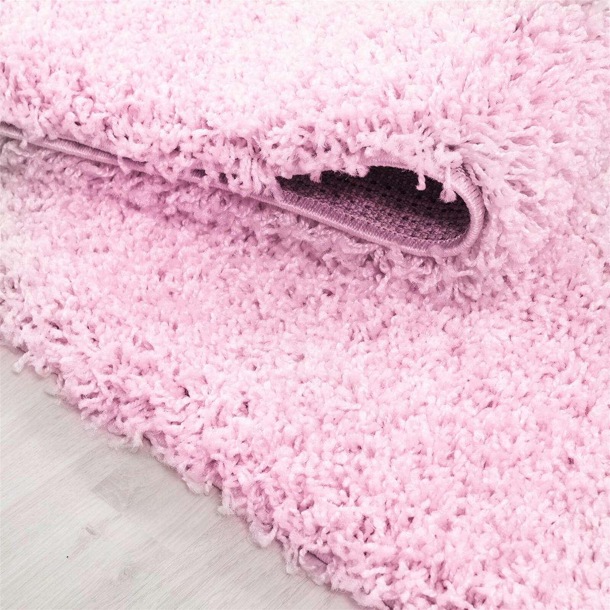 HOCHFLORTEPPICH 200/200 cm Life Rosa  - Rosa, KONVENTIONELL, Textil (200/200cm) - Novel