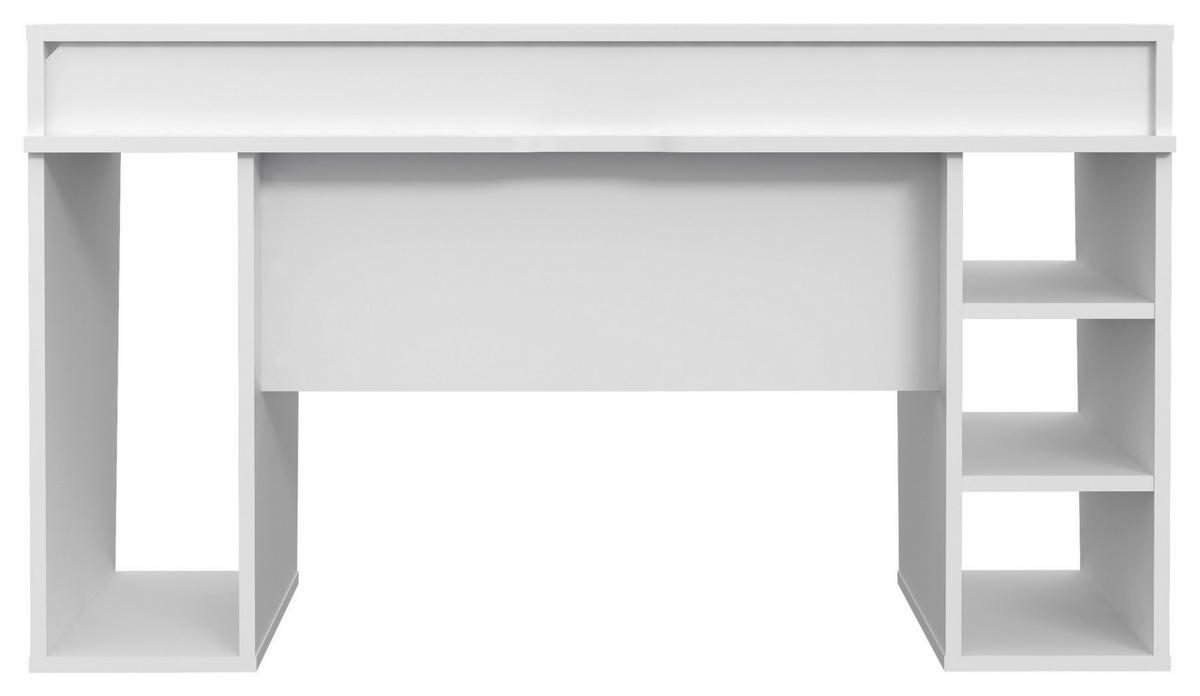 COMPUTERTISCH Weiß  - Weiß, MODERN, Holzwerkstoff/Kunststoff (160/72/91cm) - MID.YOU