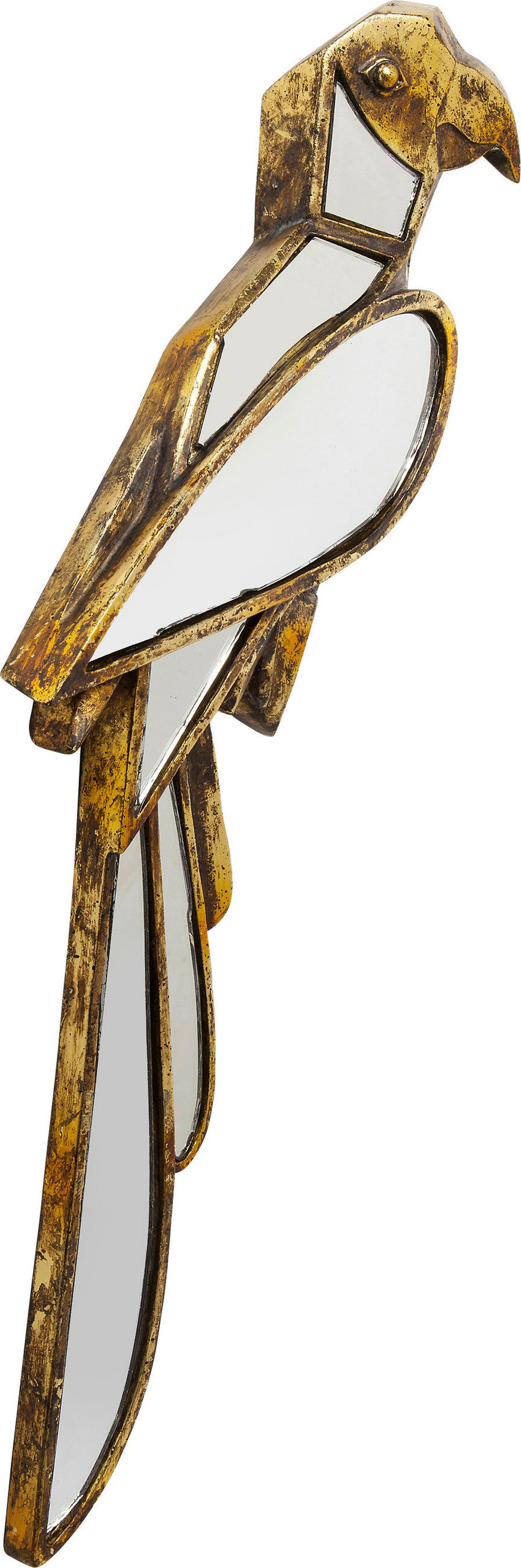 WANDDEKO    - Goldfarben, LIFESTYLE, Glas/Kunststoff (15/43/3,2cm) - Ambia Home