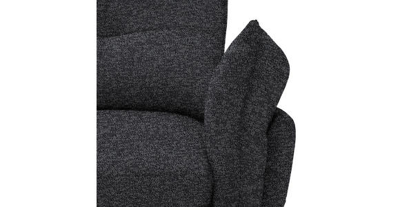 ECKSOFA in Bouclé Dunkelgrau  - Dunkelgrau/Schwarz, Design, Textil/Metall (220/250cm) - Xora