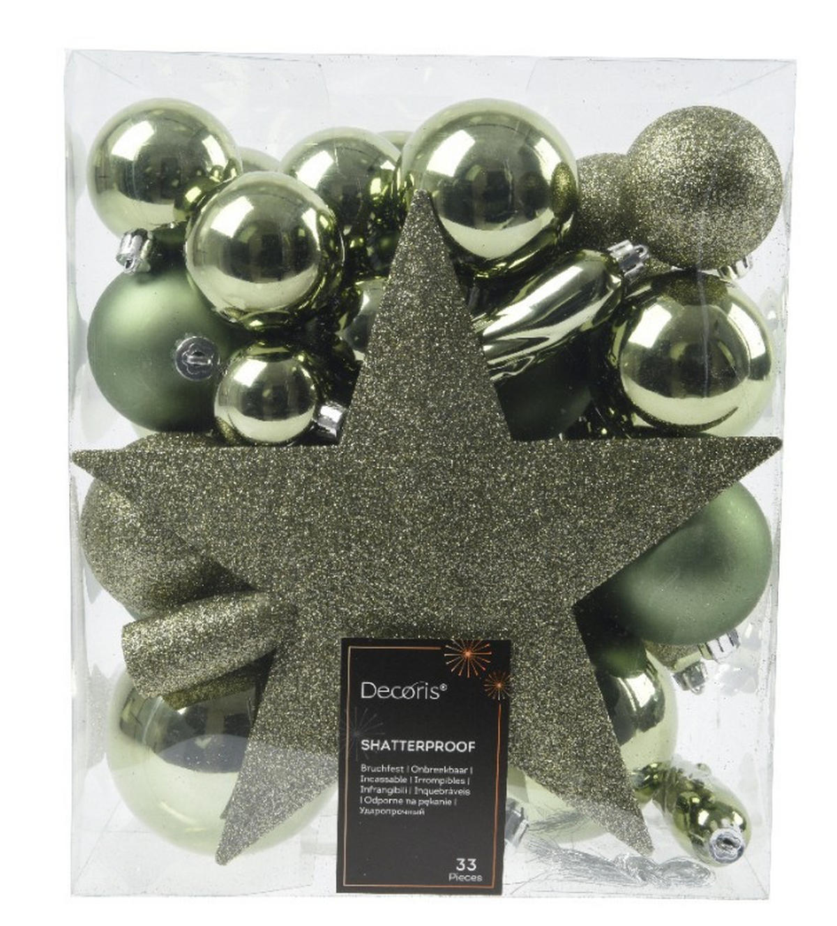 CHRISTBAUMANHÄNGER  - (8,00/8,00/8,00cm) - X-Mas