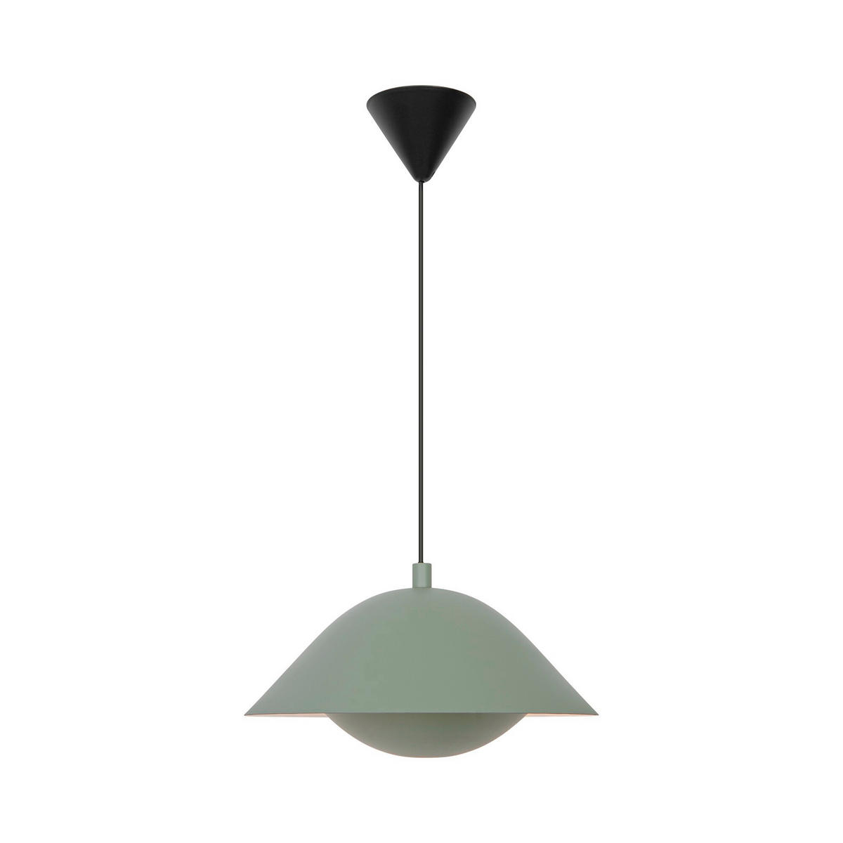PENDELLEUCHTE Freya 17/35/35 cm  - Schilfgrün, Design, Metall (17/35/35cm) - Nordlux