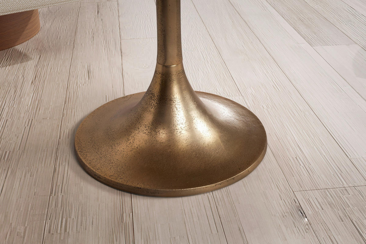 COUCHTISCH in Metall 60/60/46,5 cm  - Goldfarben, Design, Metall (60/60/46,5cm) - MID.YOU