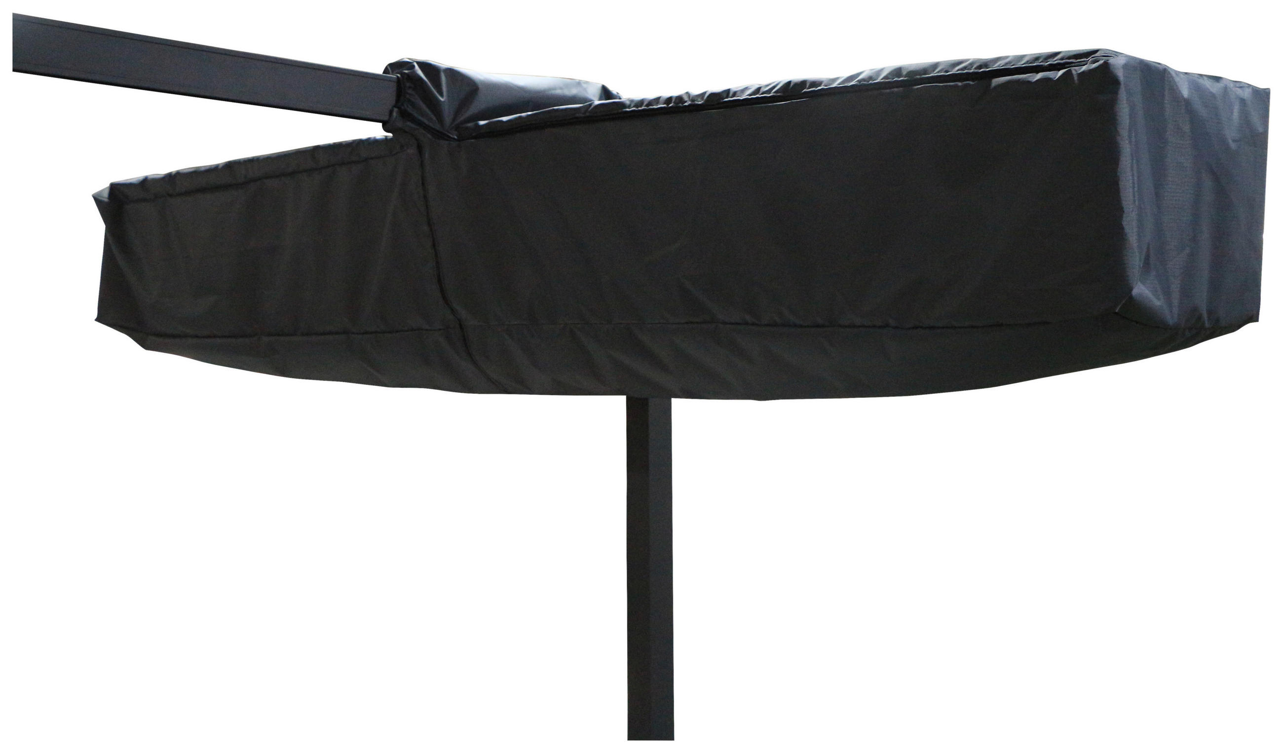 SCHIRMHÜLLE Anthrazit   - Anthrazit, KONVENTIONELL, Textil (43/40/252cm) - Ambia Garden