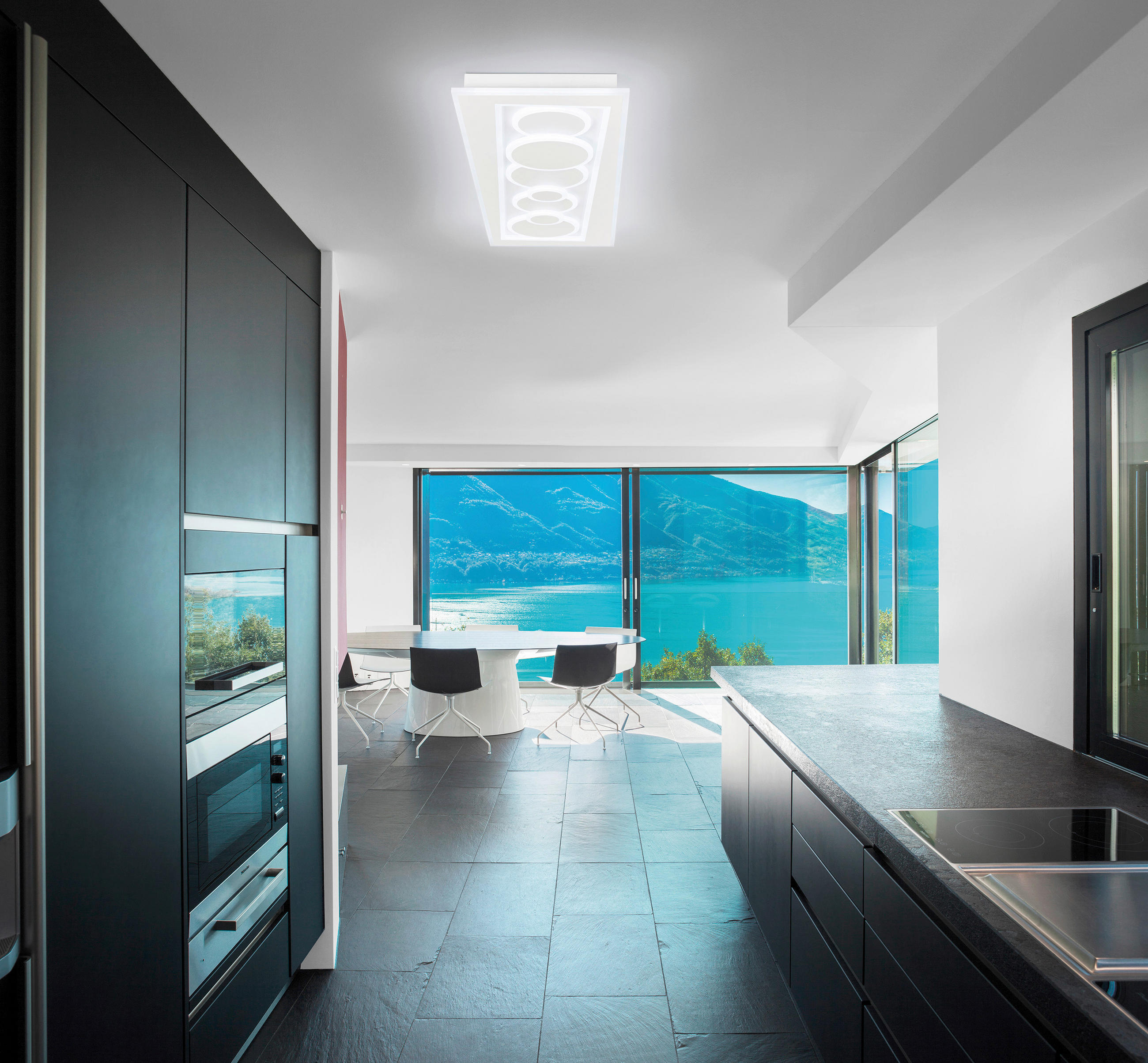 LED-WANDLEUCHTE   - Weiß, Design, Metall (30/90cm) - Fischer & Honsel