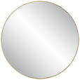 WANDSPIEGEL 80/80/3,5 cm  - Goldfarben, Trend, Glas/Metall (80/80/3,5cm) - Xora