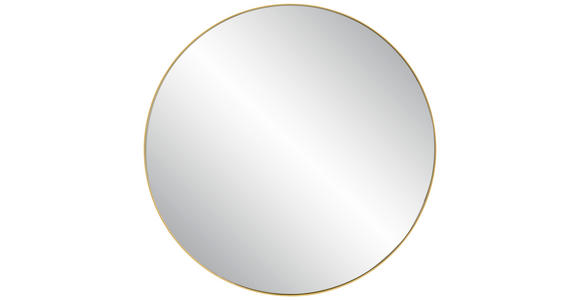 WANDSPIEGEL 80/80/3,5 cm  - Goldfarben, Trend, Glas/Metall (80/80/3,5cm) - Xora
