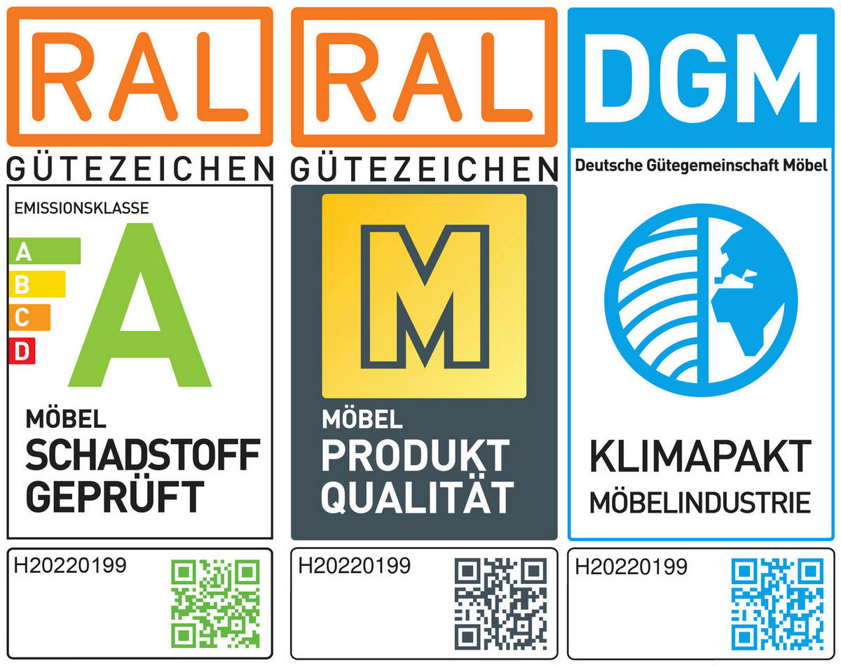 NIERENKISSEN  - Graphitfarben, KONVENTIONELL, Textil (65/25cm) - Sit & More
