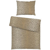 BETTWÄSCHE Impulse Makosatin 140/200 cm  - Beige, Design, Textil (140/200cm) - Estella