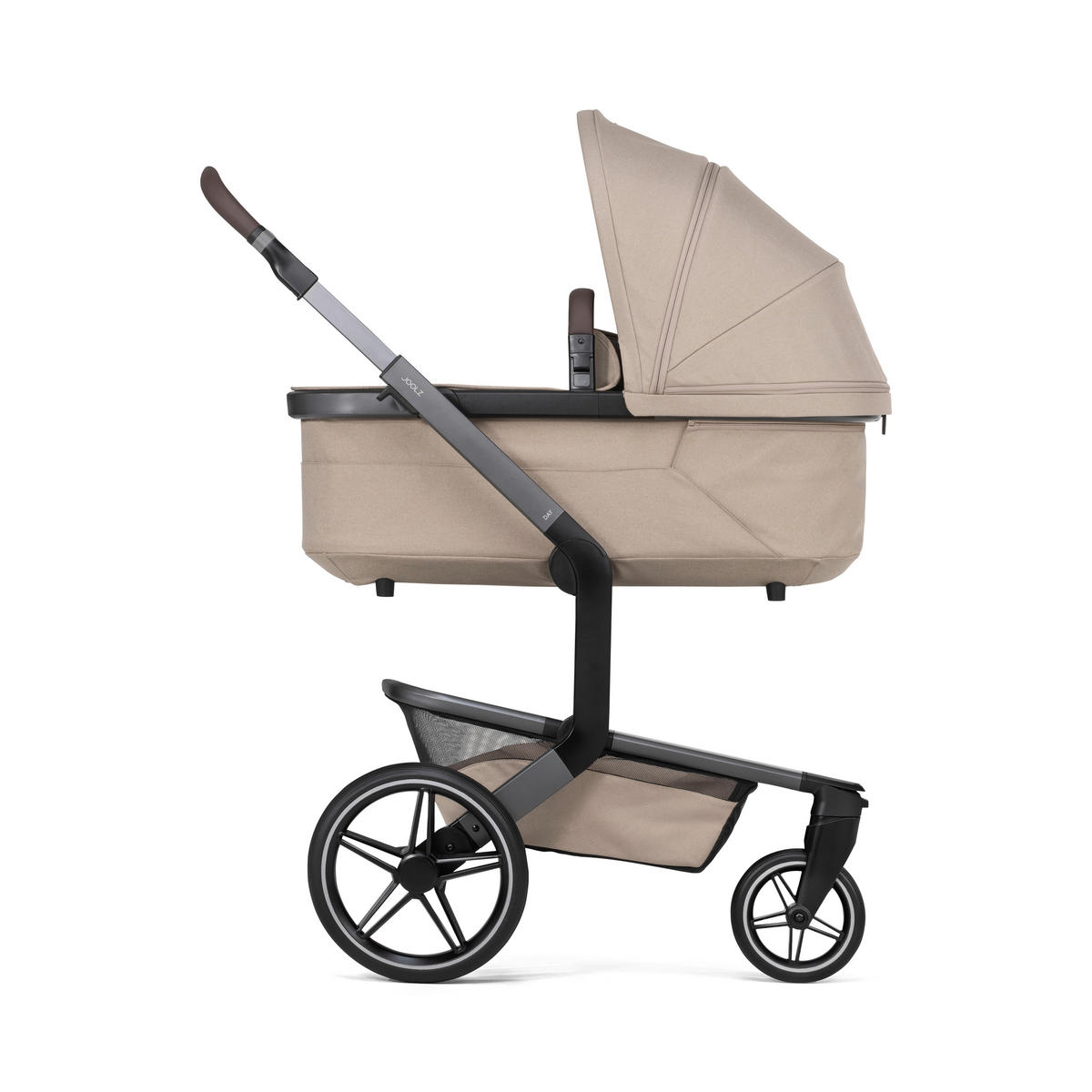 KINDERWAGEN  Day 5  Sandy Taupe  - Taupe/Grau, Basics, Textil/Metall (94/60/113cm) - Joolz