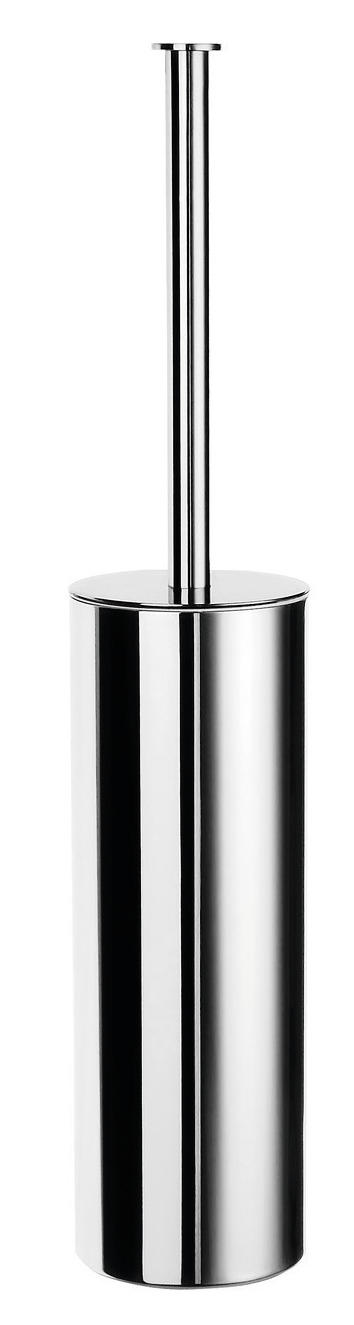 WC-BÜRSTENGARNITUR in Metall  Kunststoff   - Edelstahlfarben, Basics, Kunststoff/Metall (8,9/45cm) - Smedbo