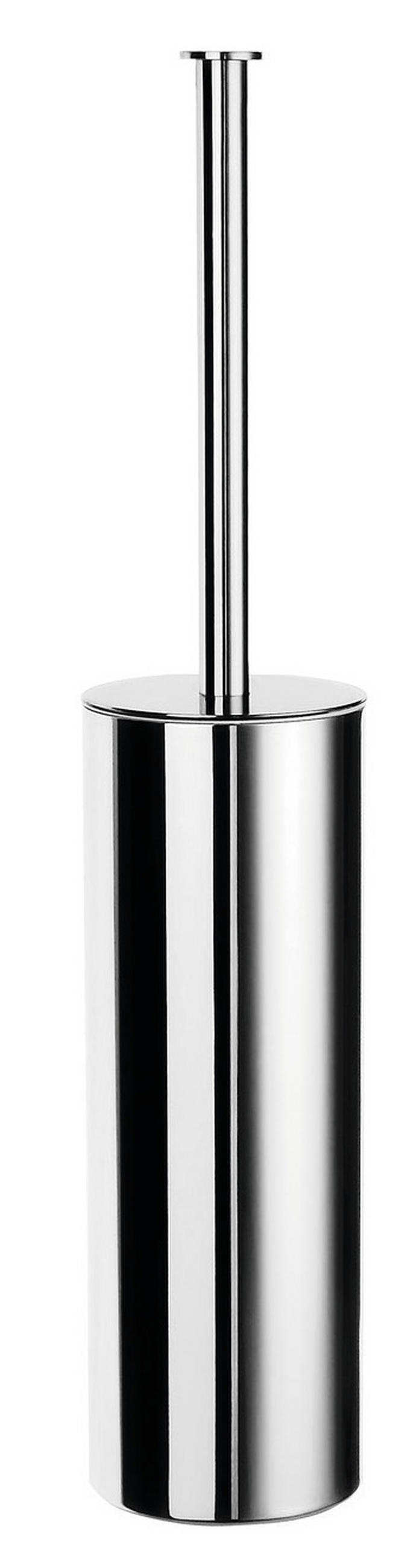 WC-BÜRSTENGARNITUR in Metall  Kunststoff   - Edelstahlfarben, Basics, Kunststoff/Metall (8,9/45cm) - Smedbo