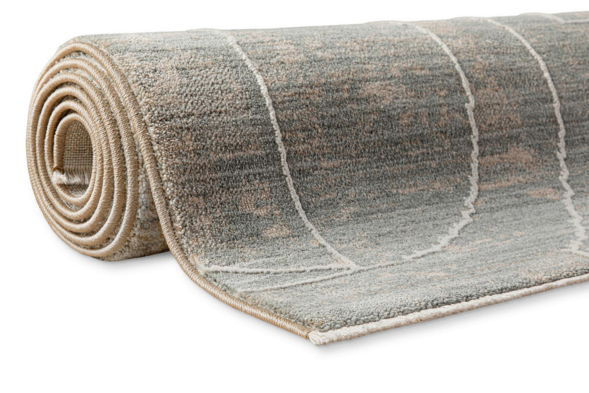 WEBTEPPICH  Wohnzimmer 80/150 cm Esprit Grau rechteckig  - Grau, Basics, Textil (80/150cm) - Esprit
