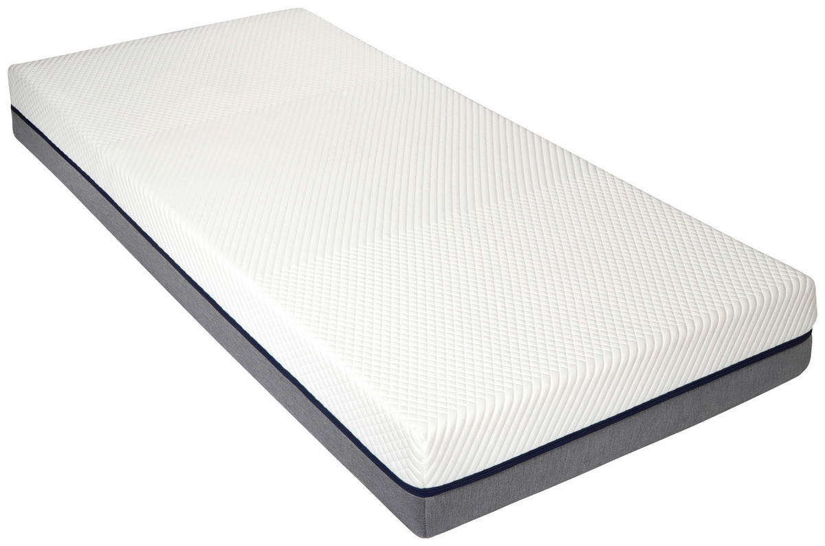 MATRATZE 80/200 cm Höhe ca. 25 cm 5 -Zonen - Weiß, Basics, Textil (80/200cm) - Novel