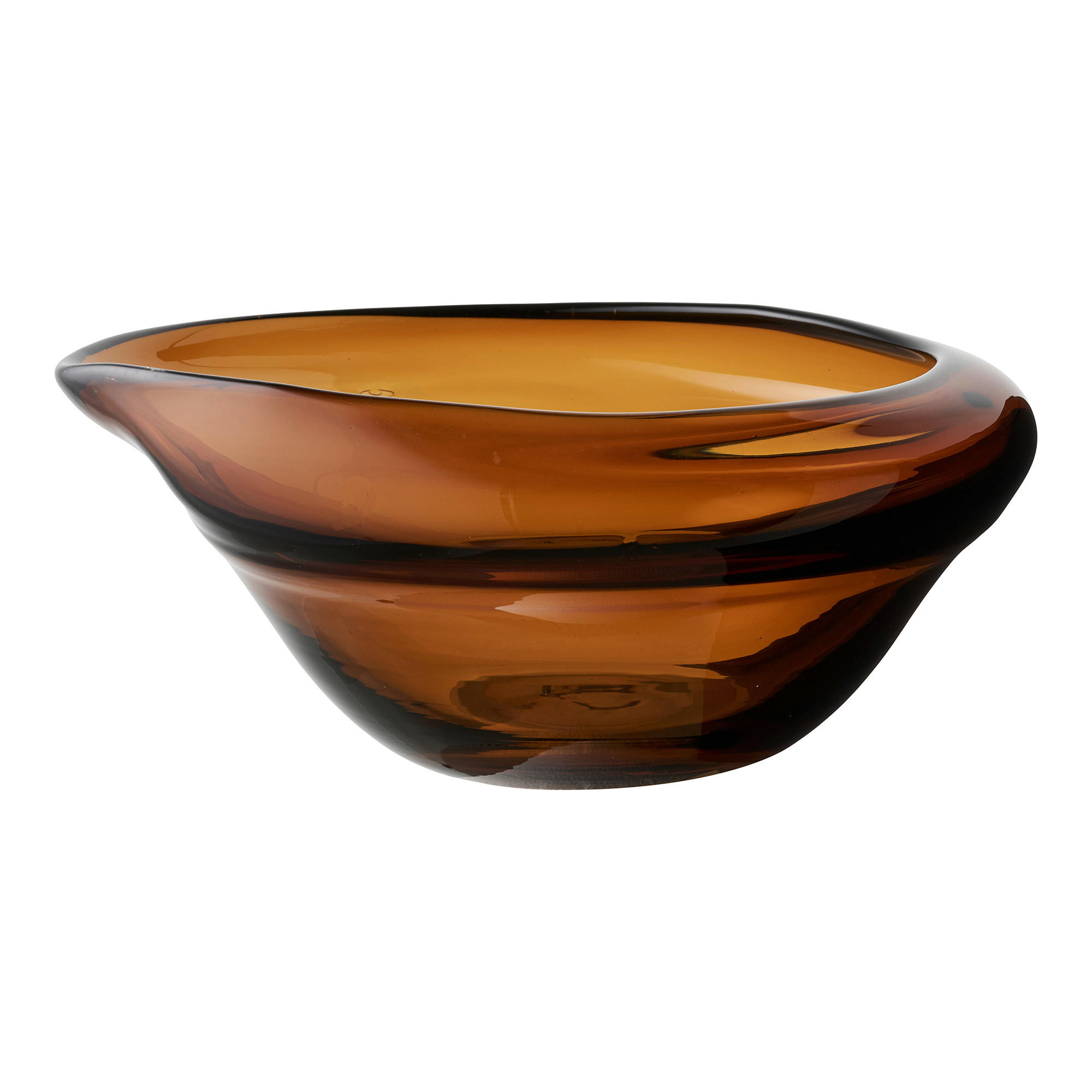 DEKOSCHALE - Braun, KONVENTIONELL, Glas (26/29/11cm)