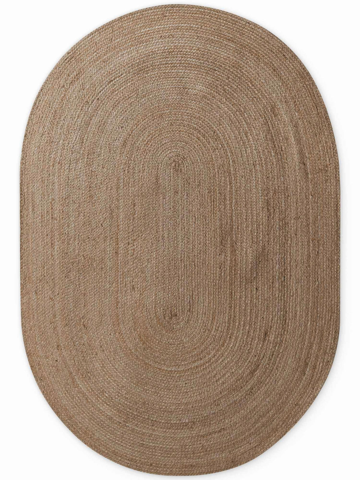 JUTETEPPICH 160/230 cm Jute Braided Greige  - Greige, Basics, Textil (160/230cm) - Hanse Home